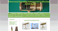 Desktop Screenshot of kuhn-scientificinstruments.de